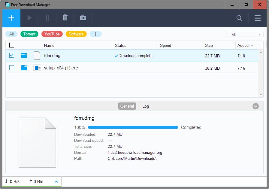 Free Download Manager (FDM)